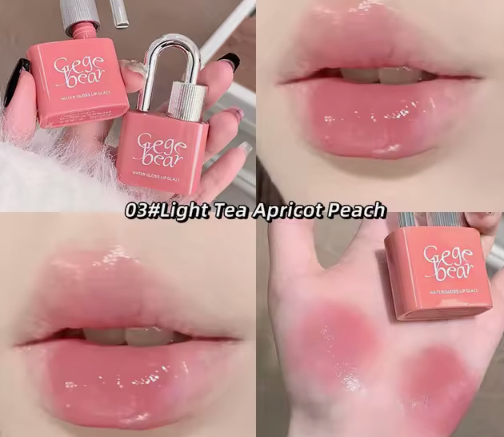 Gege bear glossy candado