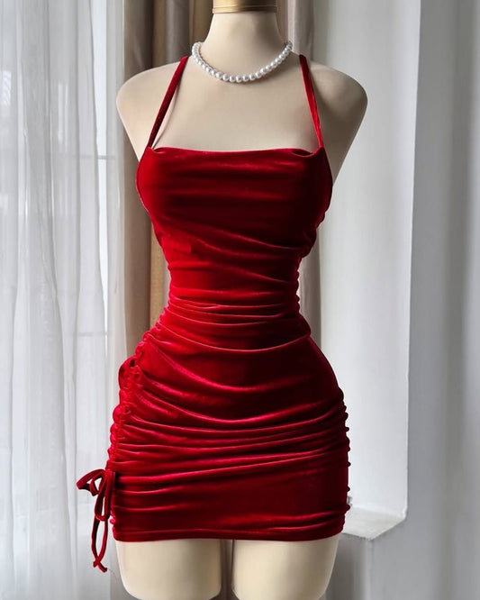 Vestido red velvet