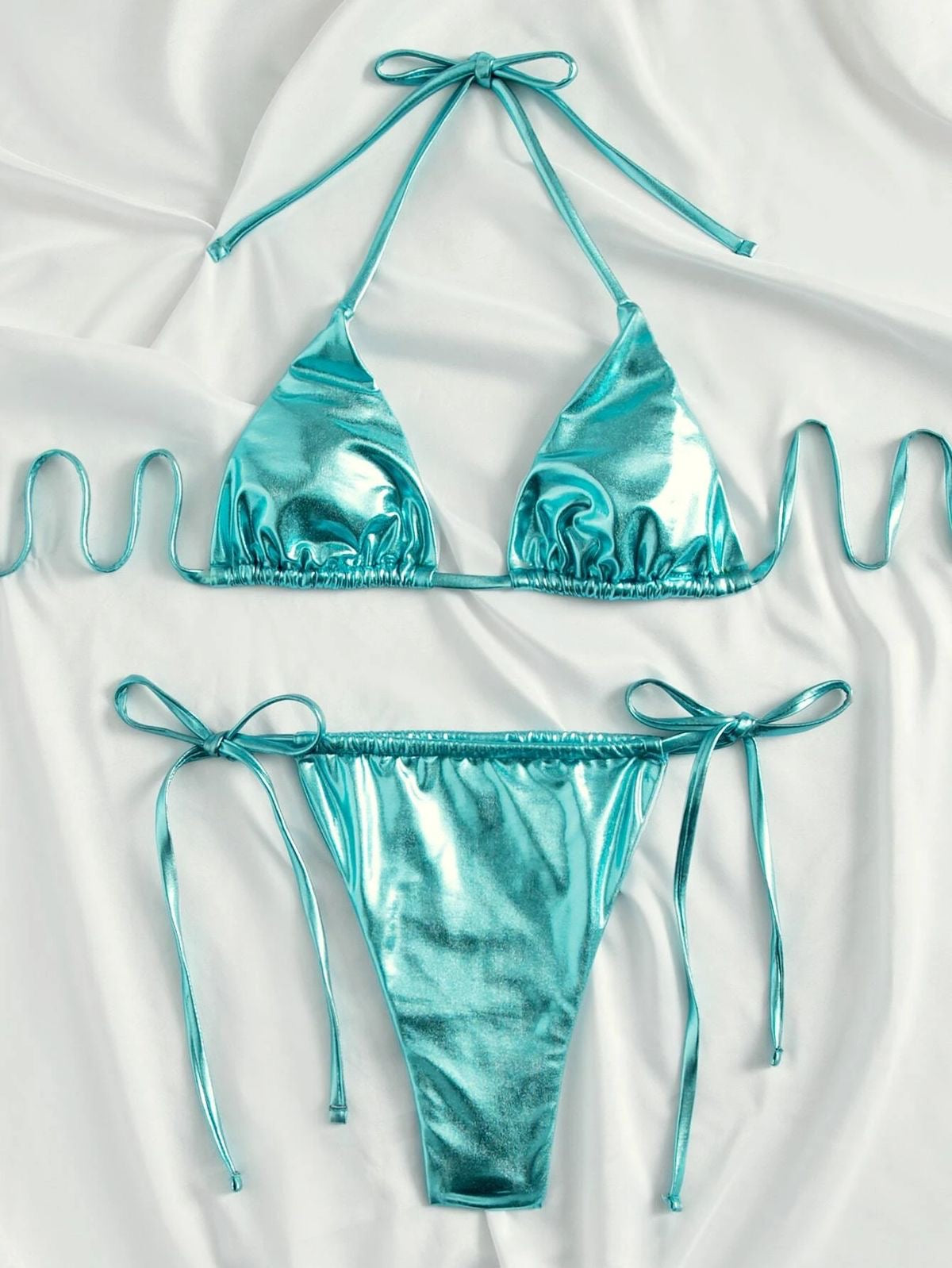 Traje de baño brillante winx style