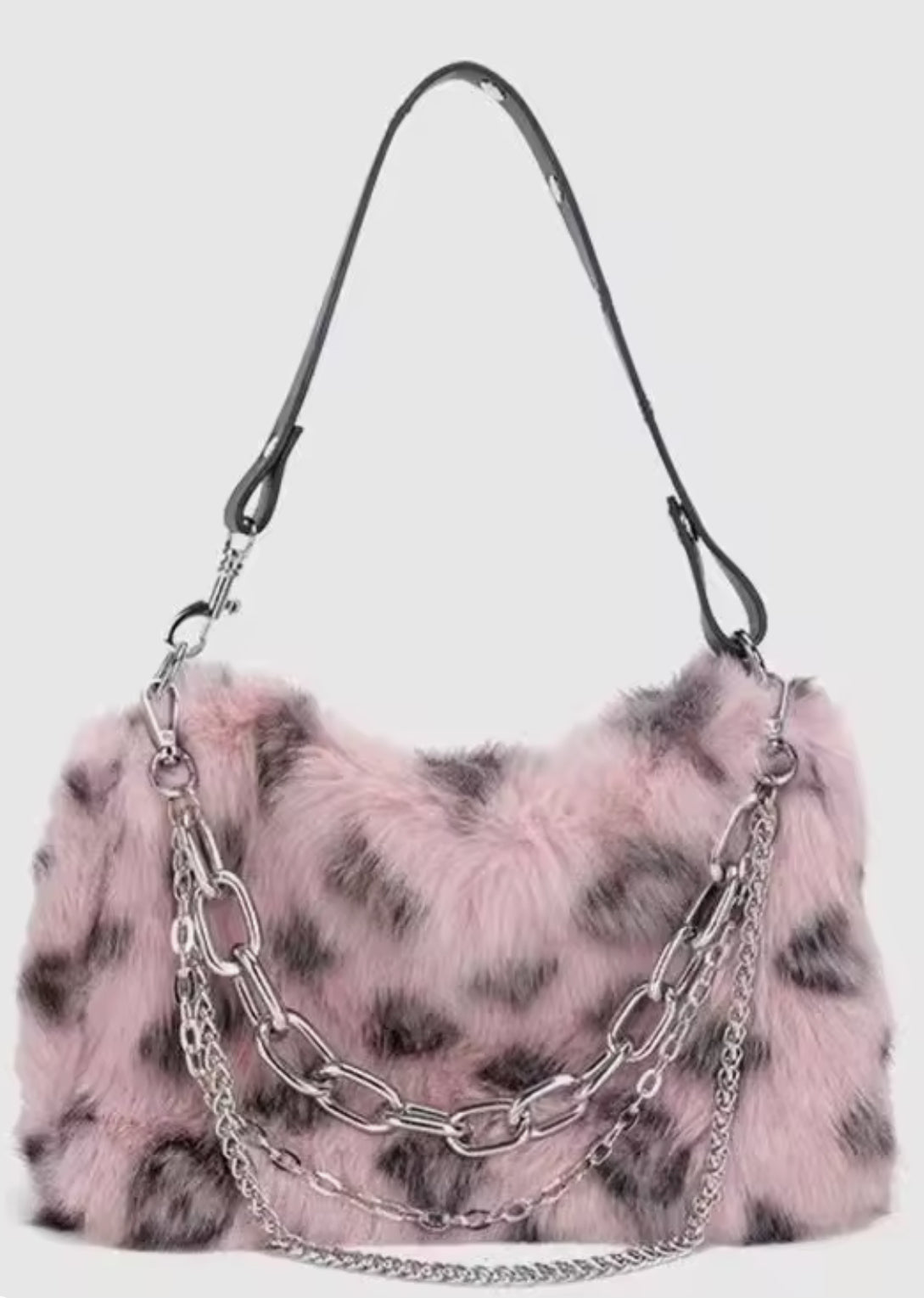 Cartera leopard hart