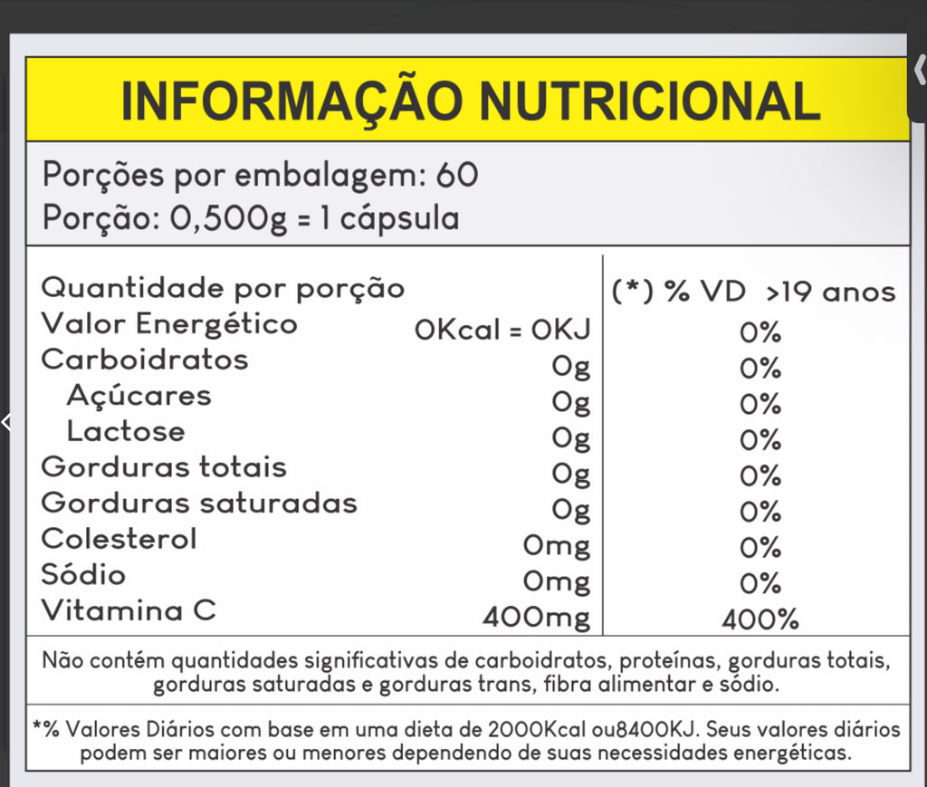 Vitamin c Alta absorción