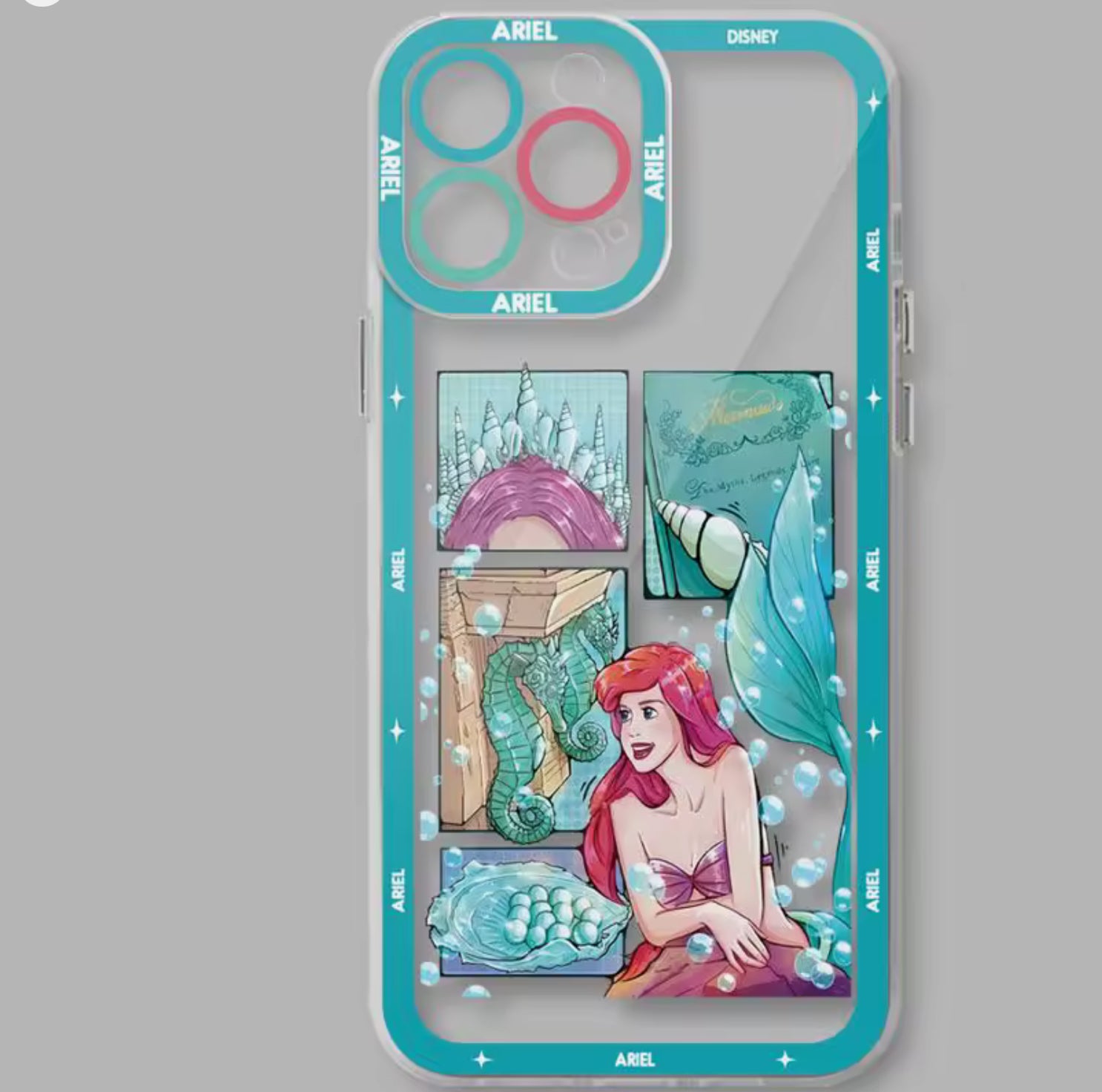 Clear case princesa