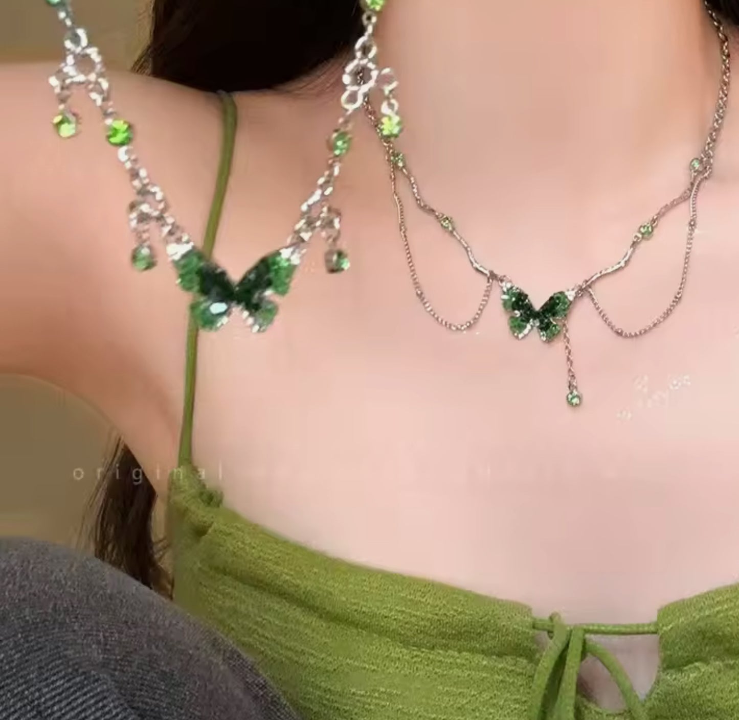 Collar green fairy