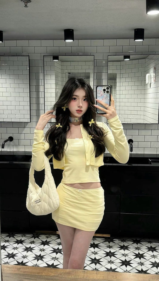 Conjunto 2 piezas yellow