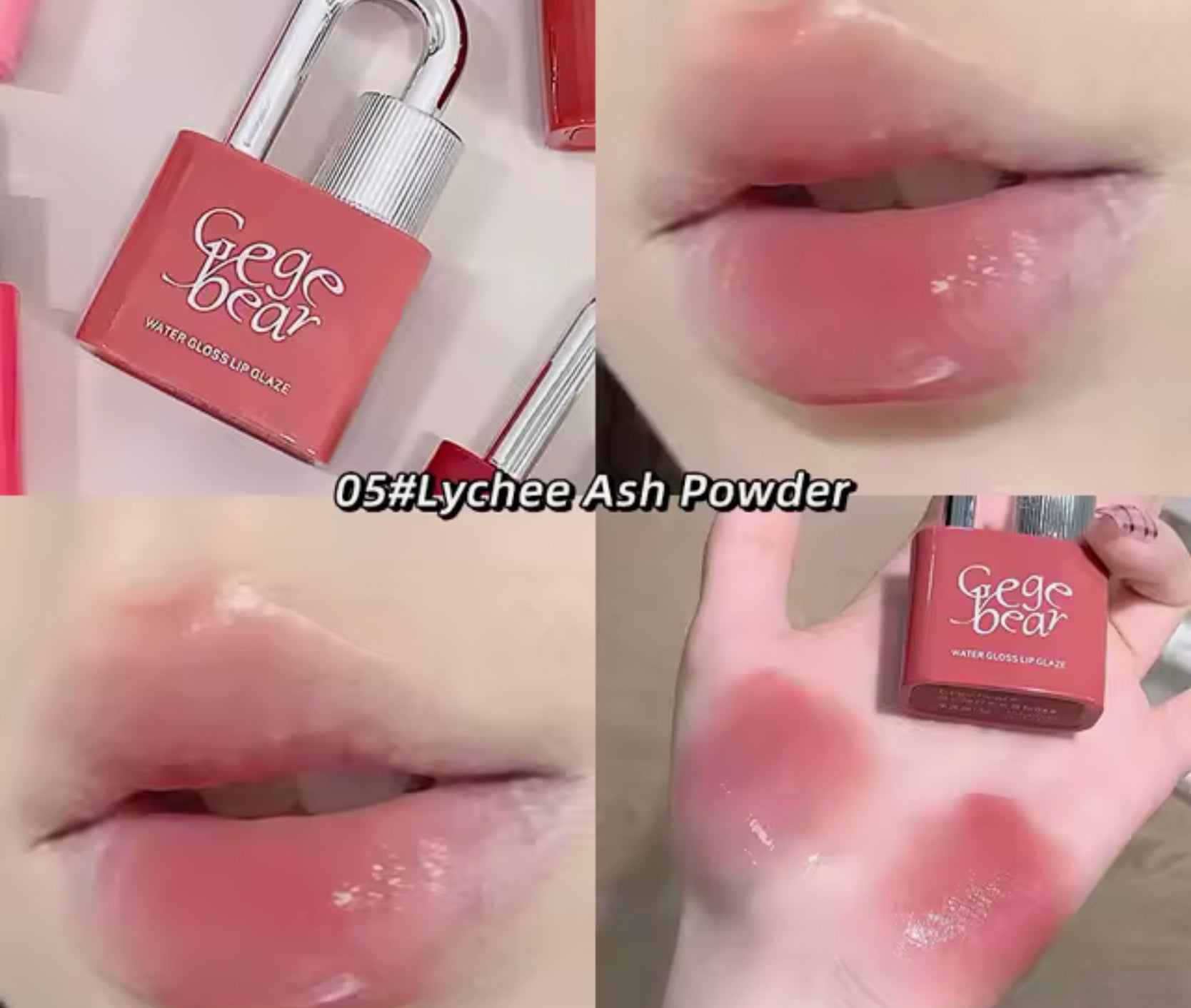 Gege bear glossy candado