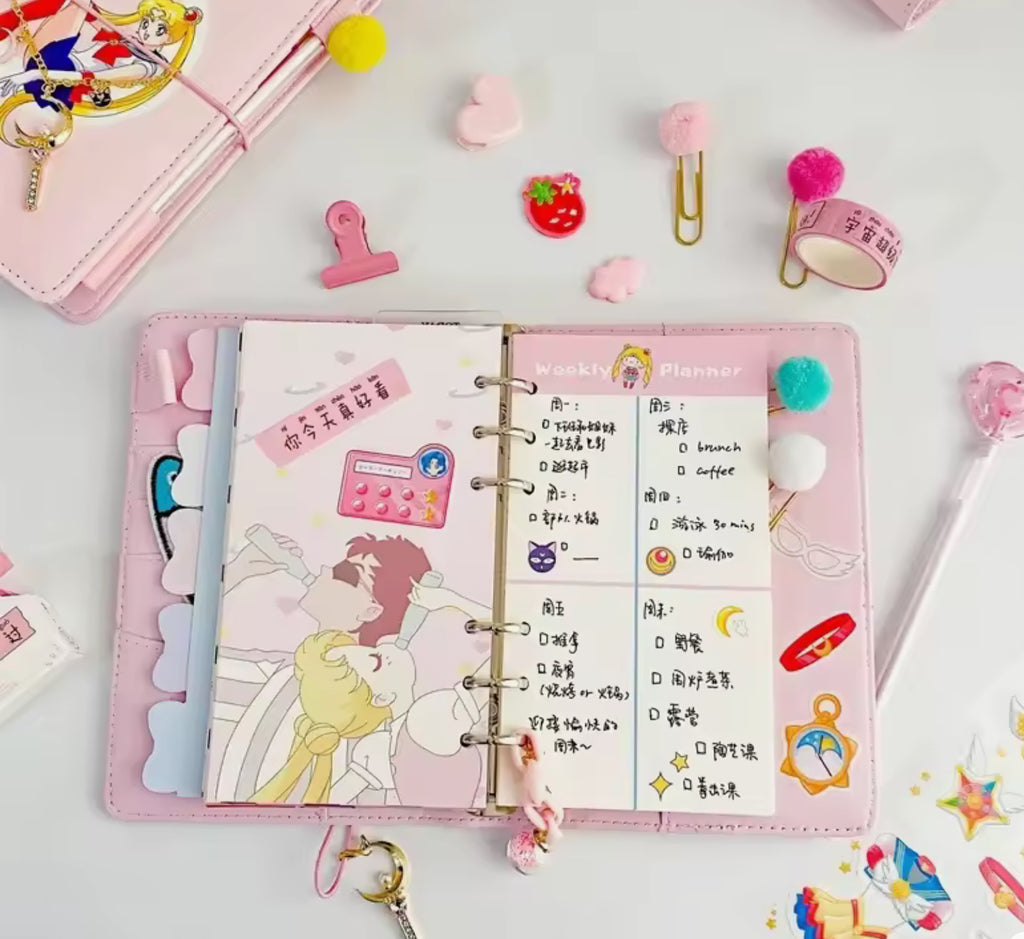 Agenda sailor moon completa