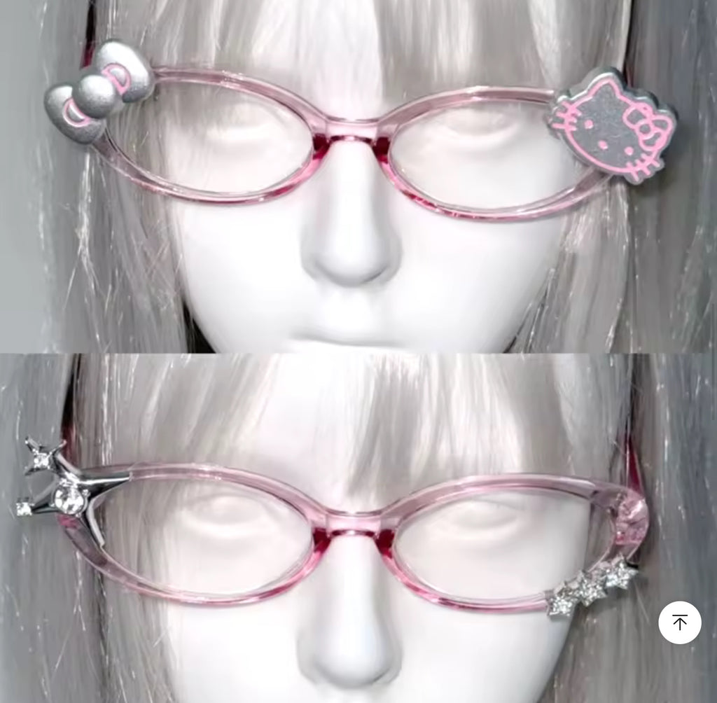 Anteojos kitty y2k