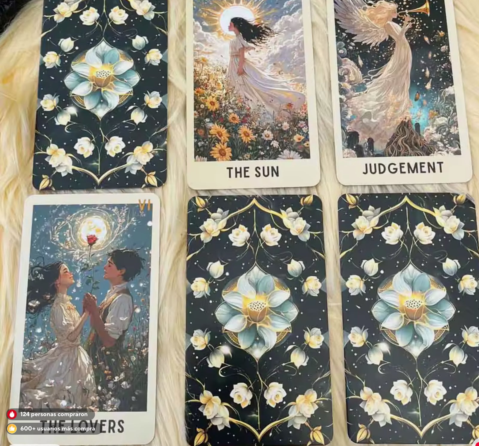 Cartas del tarot ethereal