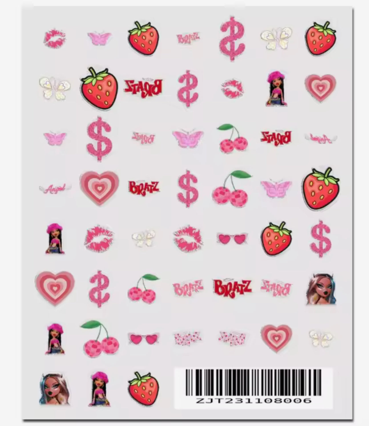 Sticker de uñas Bratz