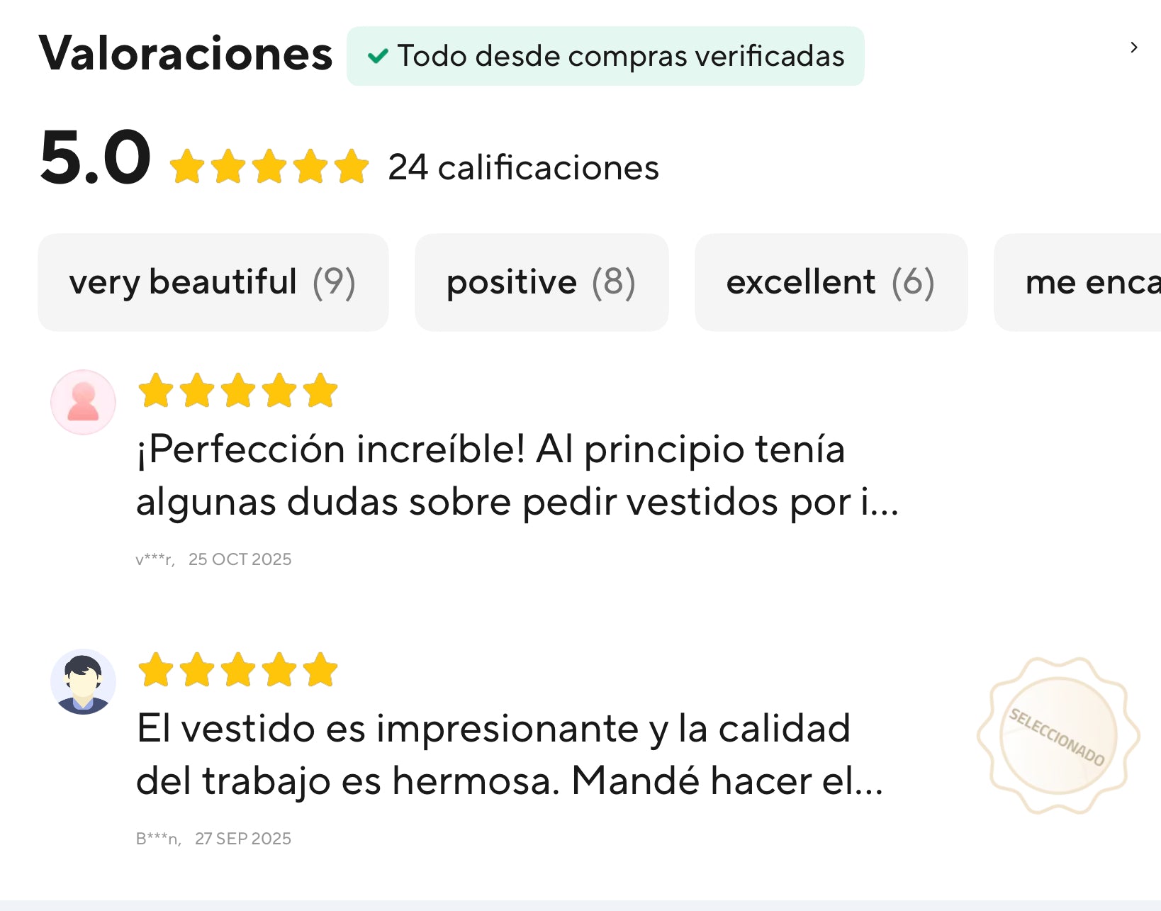 Vestido fairy premium handmade