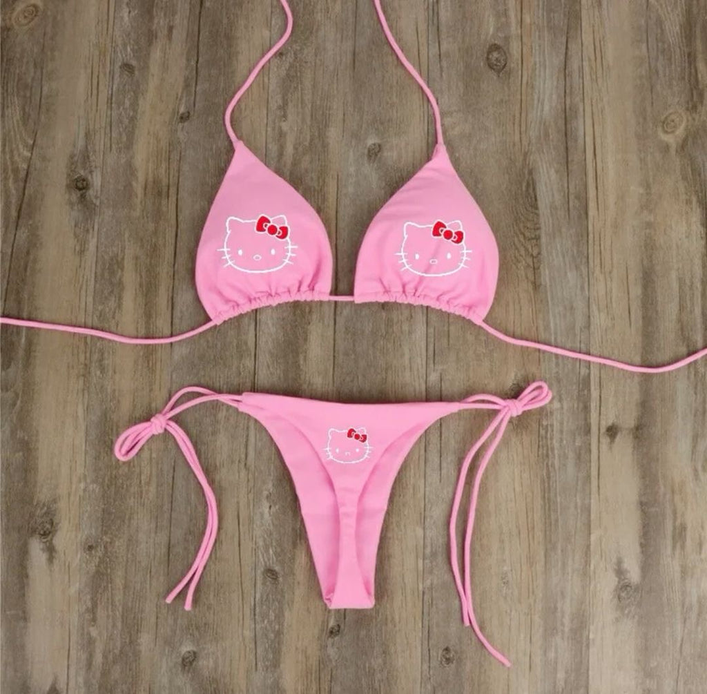 Hello kitty traje de baño