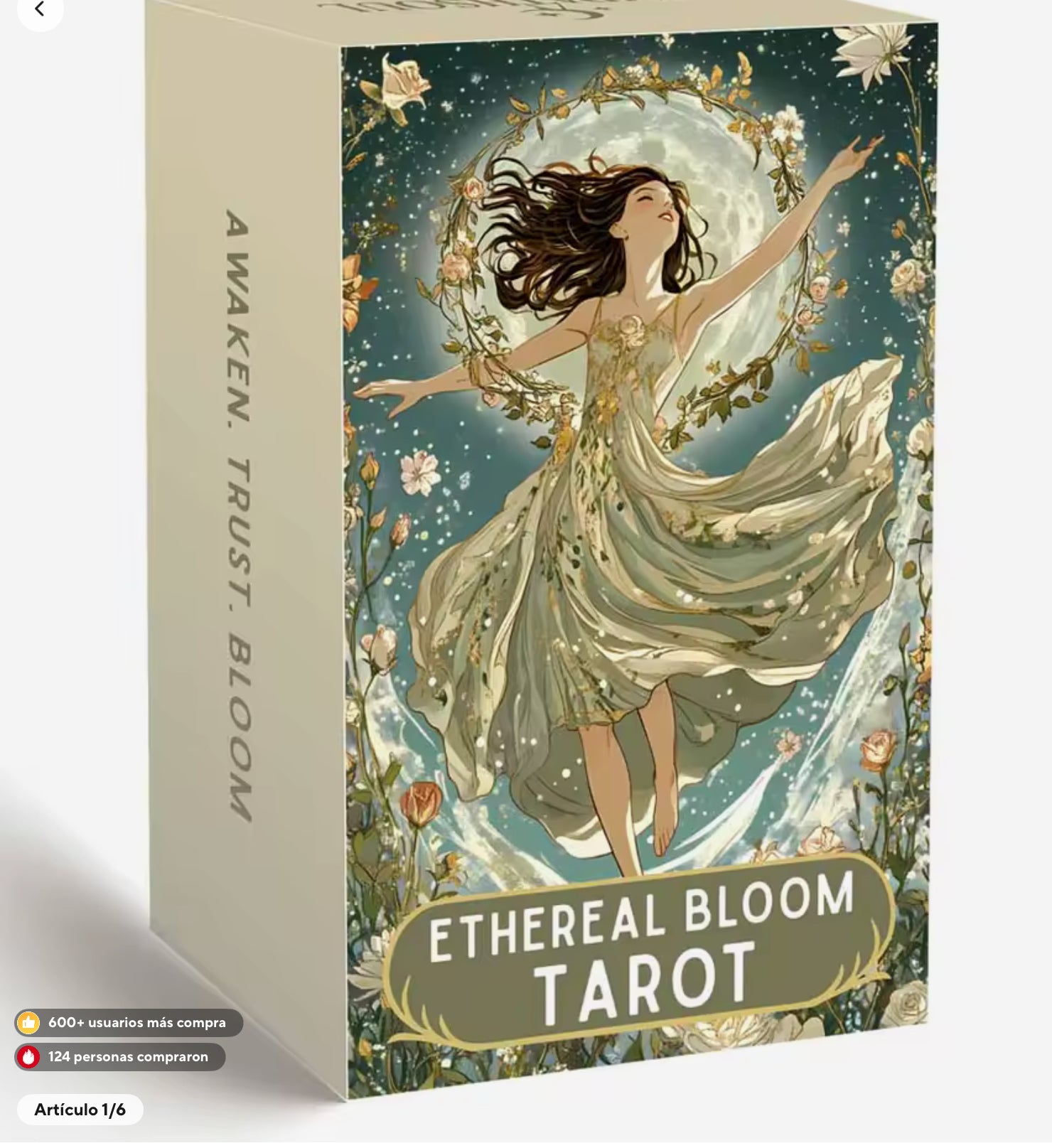 Cartas del tarot ethereal