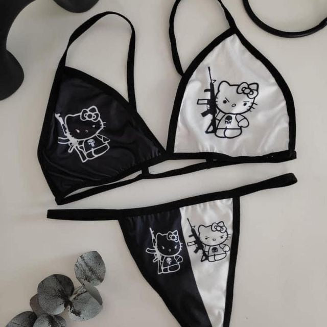 Hello kitty traje de baño