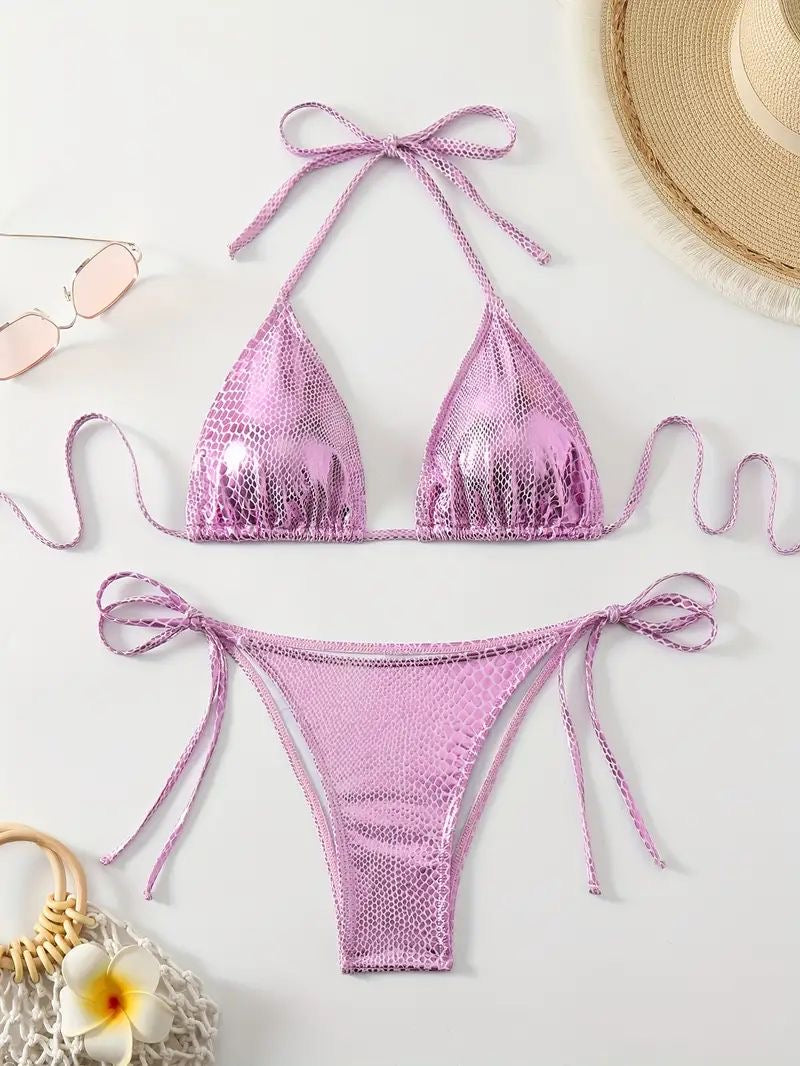 Traje de baño brillante winx style