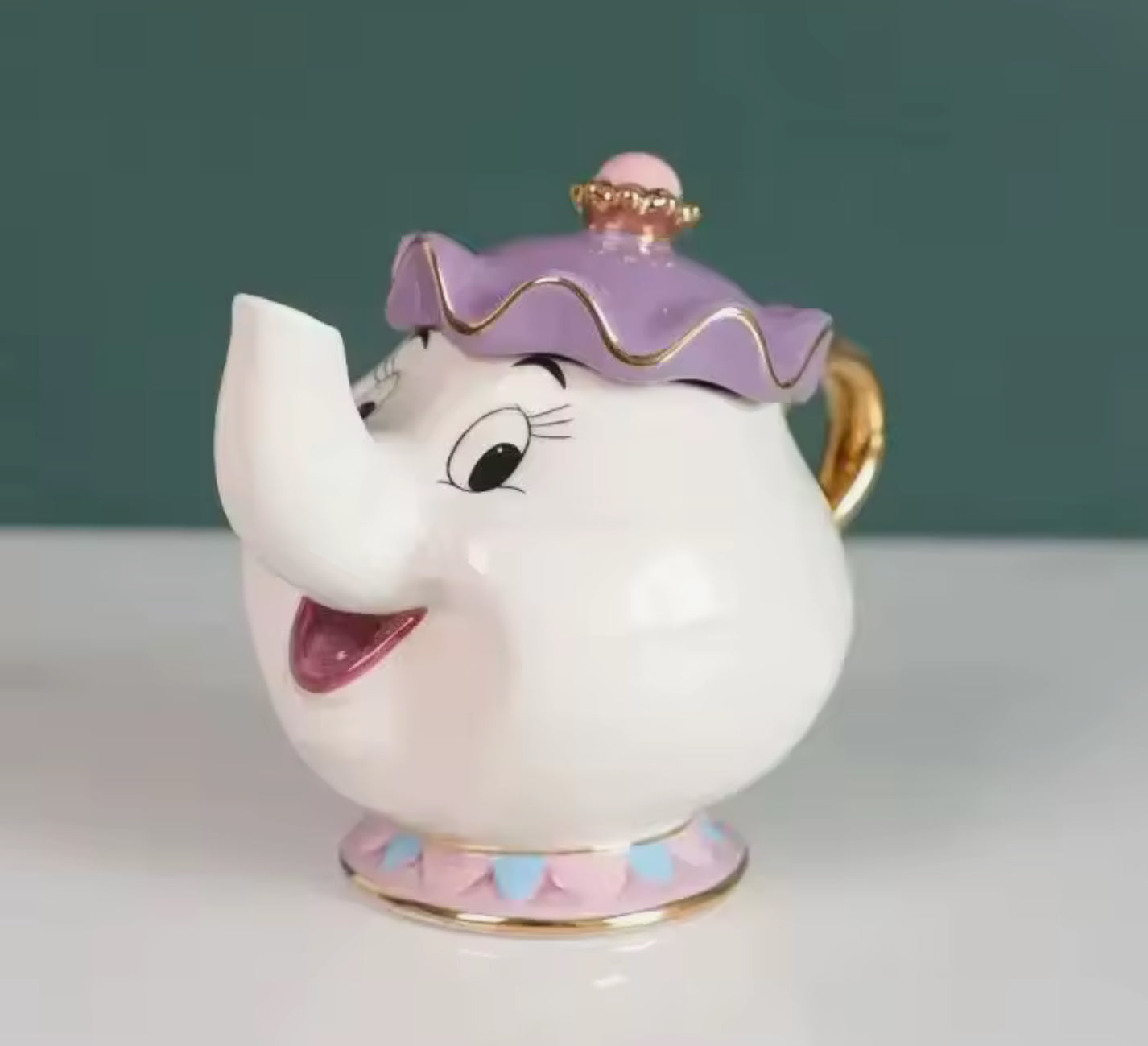 Juego de taza y tetera disney original