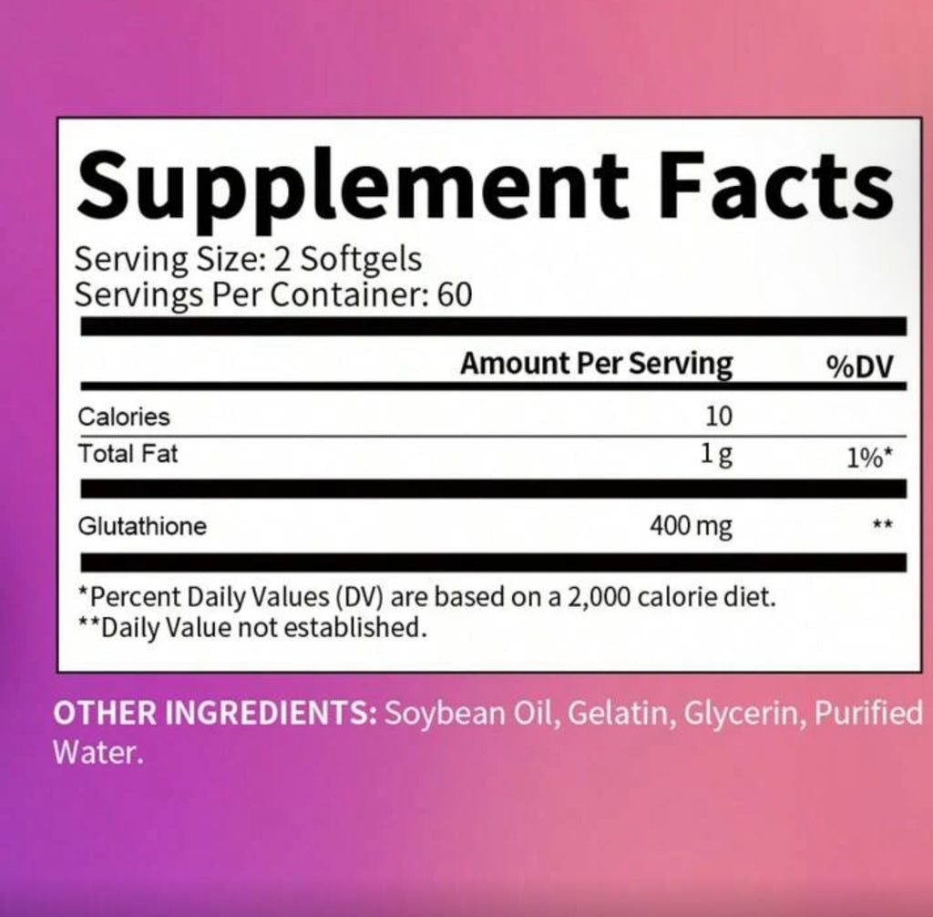 Glutathione aclarador
