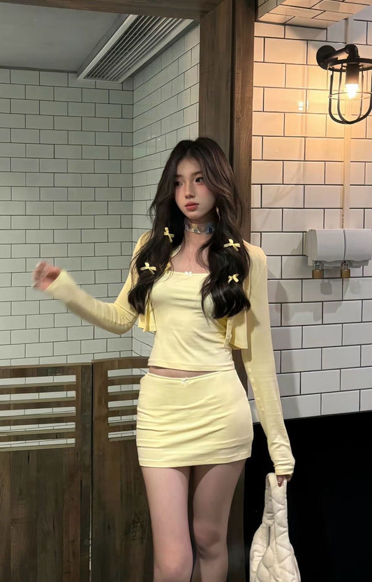 Conjunto 2 piezas yellow